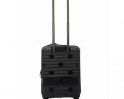 Чемодан пластиковый AIRTEX S 246 черный