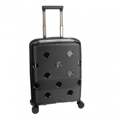 Чемодан пластиковый AIRTEX S 246 черный
